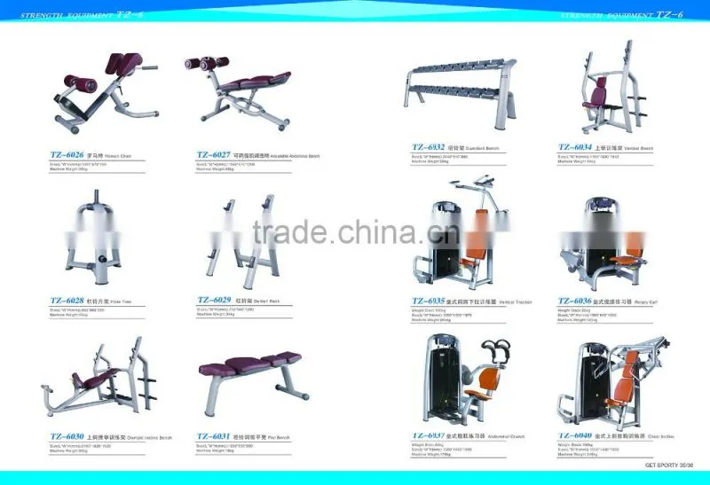 Good quality / fitness equipment /TZ-6043 Olympic Decline Bench