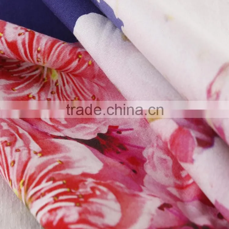 woven textiles 100% cotton canvas fabric printed with beautiful flowers