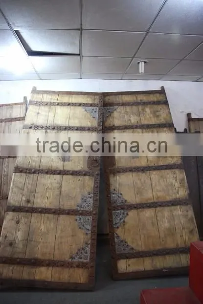 Chinese antique soild wood carving door