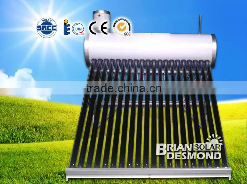 Evacuated Tube Solar Thermal Hot Water