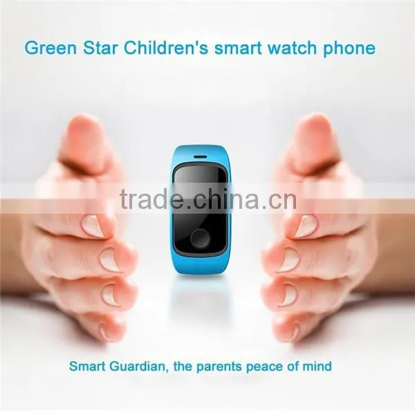 Factory wholesale gsm GPS watch phone tracker for kids