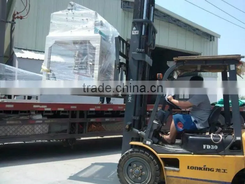 Automatic 2 Lines T-shirt , cloth, plastic bag making machine for sale