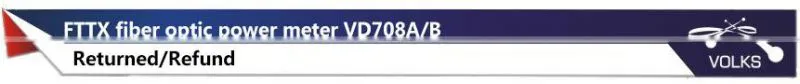 fiber optical power meter VD708A -70~+10dBm