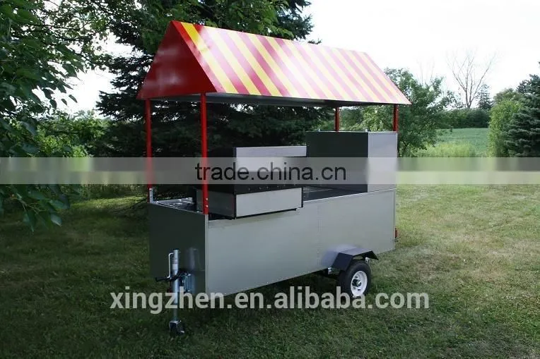 trailer for hot dog CE approved trailer for hot dog