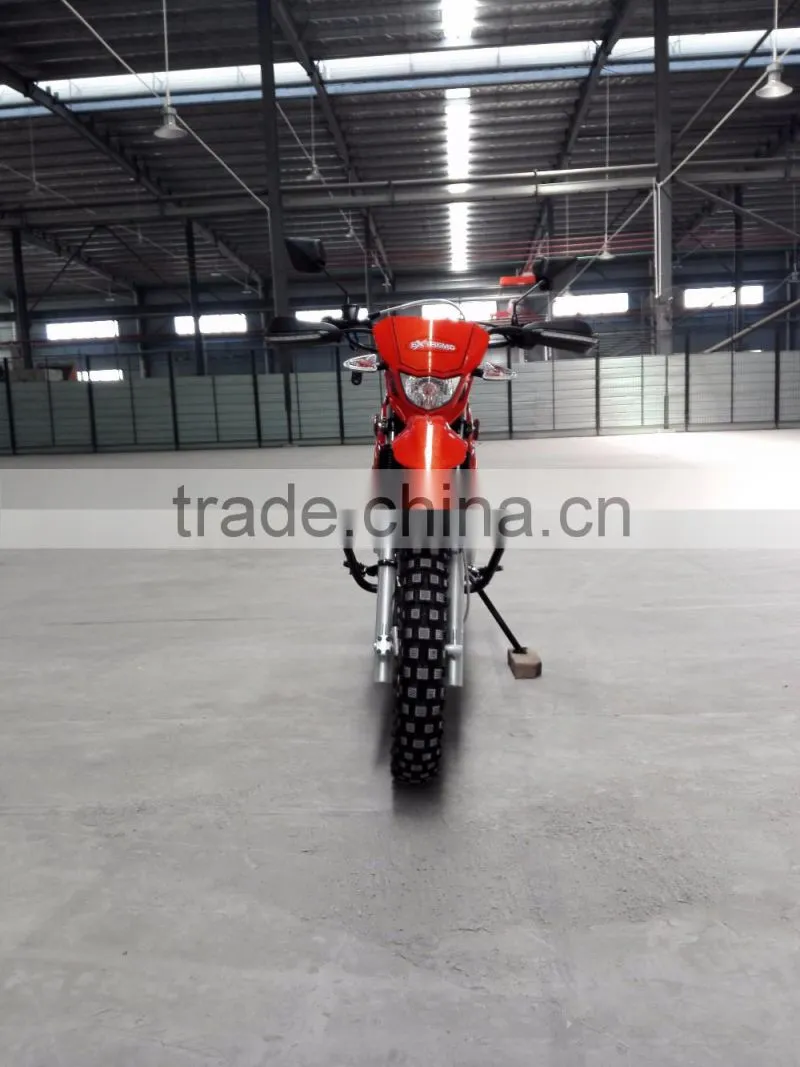 Chongqing loncin engine bike,NEW 2016 orange 200CC dirty bike.150cc off road bike.