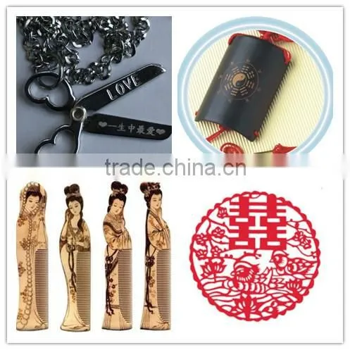 2016 hot sale mini CO2 laser engraving machine with CE,FDA certification of Dowell