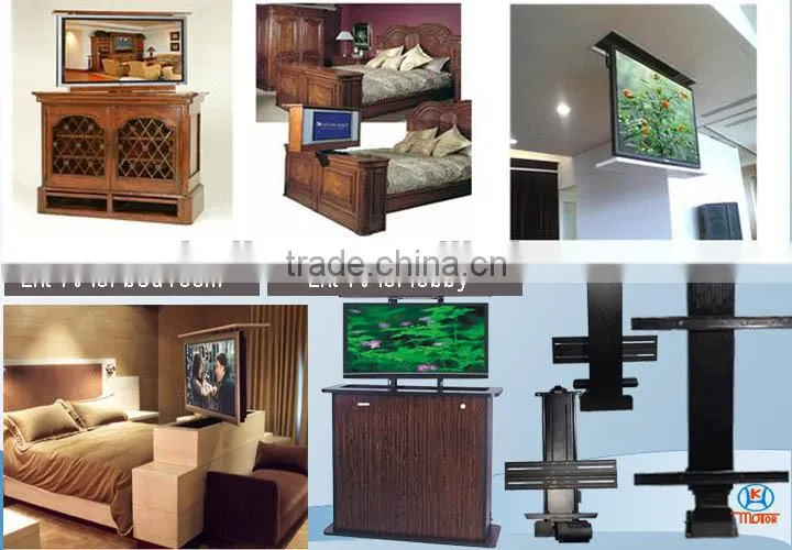 Drop down TV lift Electric TV lift with wireless control