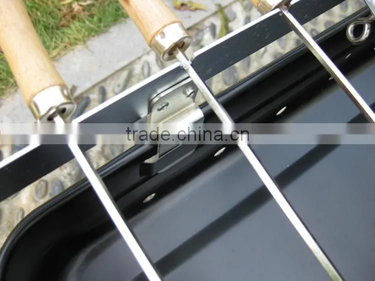 Fashion portable charcoal battery operated bbq grill