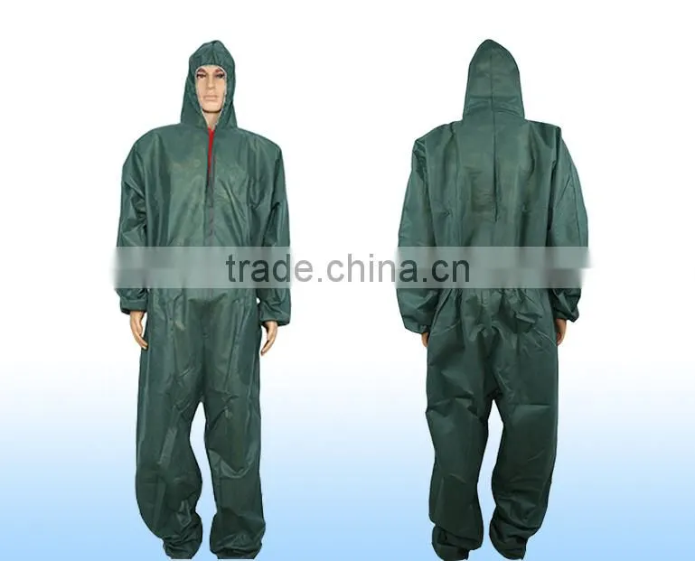 Disposable white 100% polypropylene Coverall/safty workwear