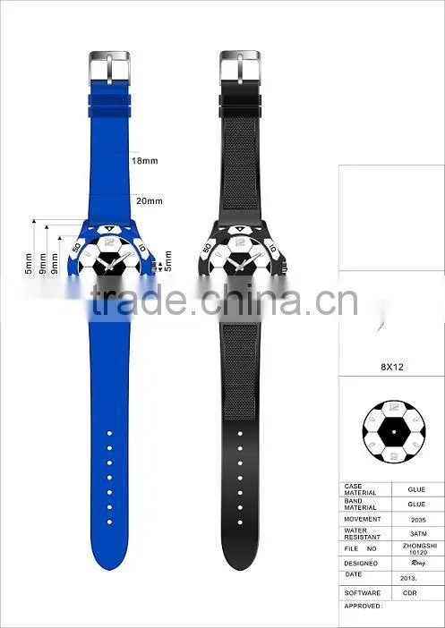 2016 Unique design Leisure Sports watch Silicone Analog big face Quartz Wrist watches jelly silicone sports unisex watches