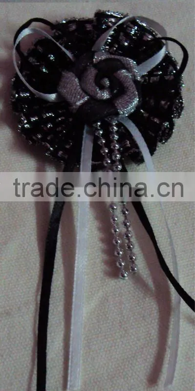 Artificial ribbon flower