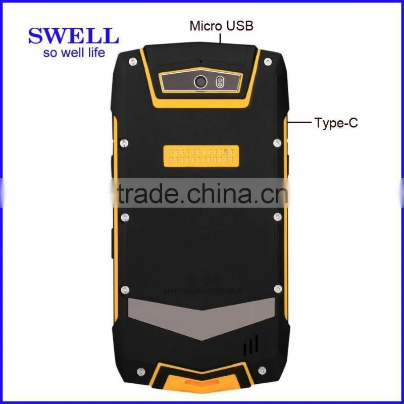V1rugged phone with industrial serial port 4G android5.1 latest 5g mobile ptt sos phone with built in fm transmitter