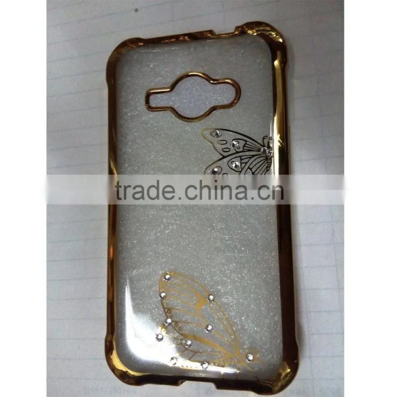CLEAR Hard Back Silicone TPU Bumper Case Cover For Sony