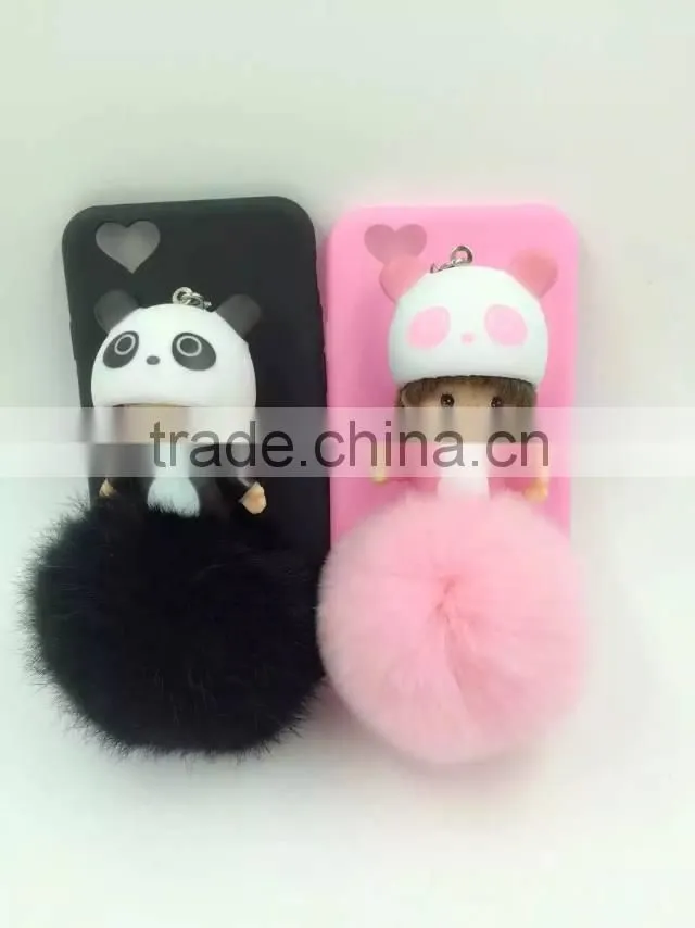 Luxury Girl Stand Heat TPU Mobile Phone Cover Case For Apple iPhone 5G 5S 6S 6 Plus