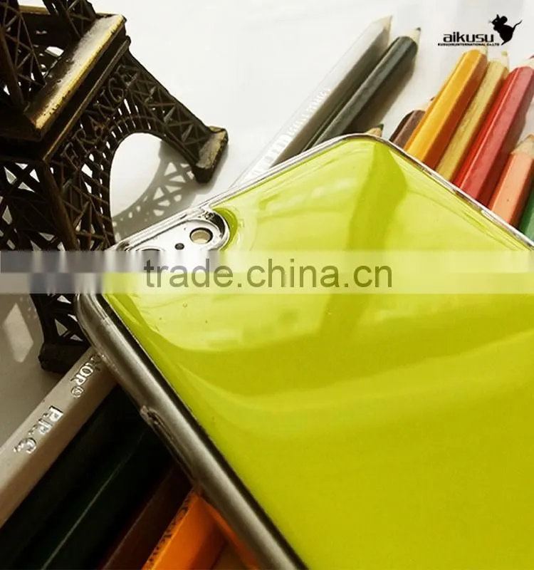 High quality epoxy gel mobile phone cover for iphone 6