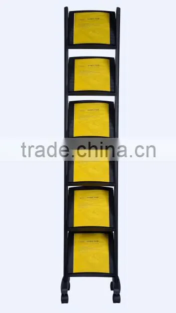 good quality magazine rack for one brochure