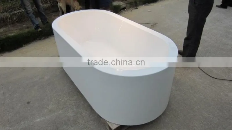 laterst design acrylic freestanding bathtub