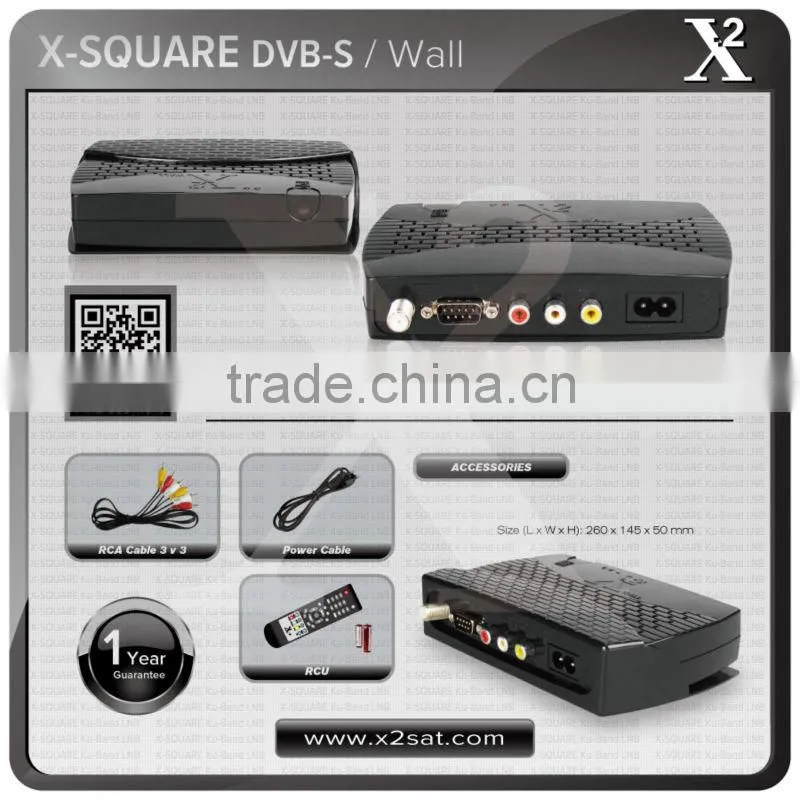 2016 the best new mini AV FTA receiver-4K satellite receiver