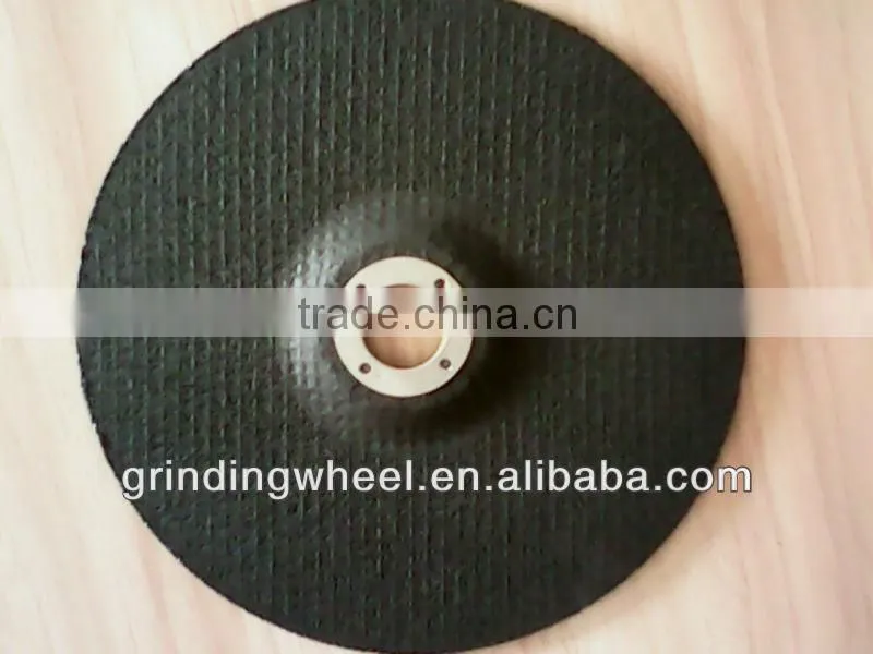 H134 T27-100X6X16mm good quality black/red grinding wheel for metal/inox