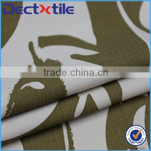 fashionable fashion camo camouflage print fabric with jungle colors