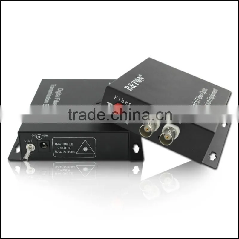 1Channel Analog Video Fiber Video Transceiver