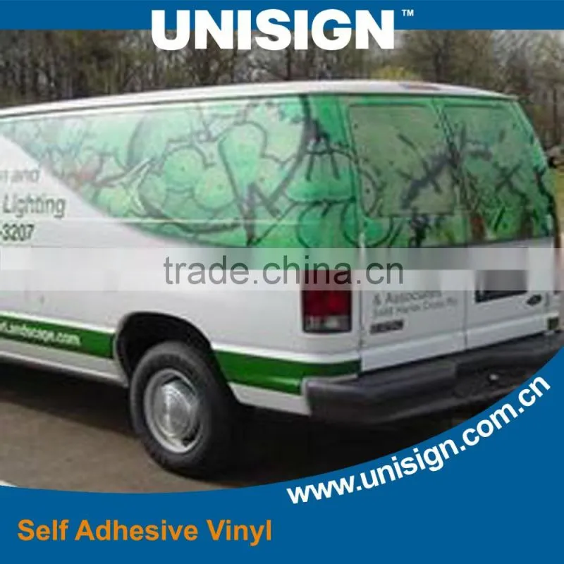 Unisign Self Adhesive Reflective Vinyl Self Adhesive Reflective Vinyl as Advertising Material