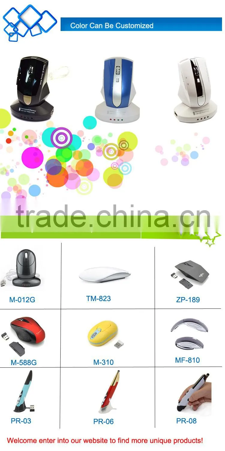 Promotional gifts 2016 usb rechargeable wireless optical mouse