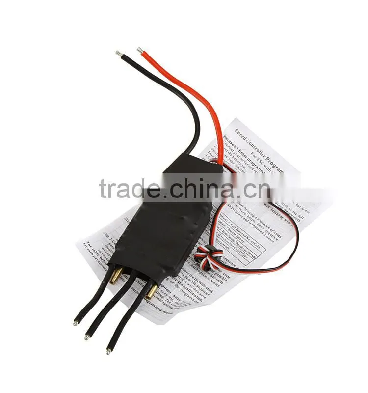 80A Brushless Water Cooling Electric Speed Controller ESC with 5V/5A SBEC for RC Boat Model