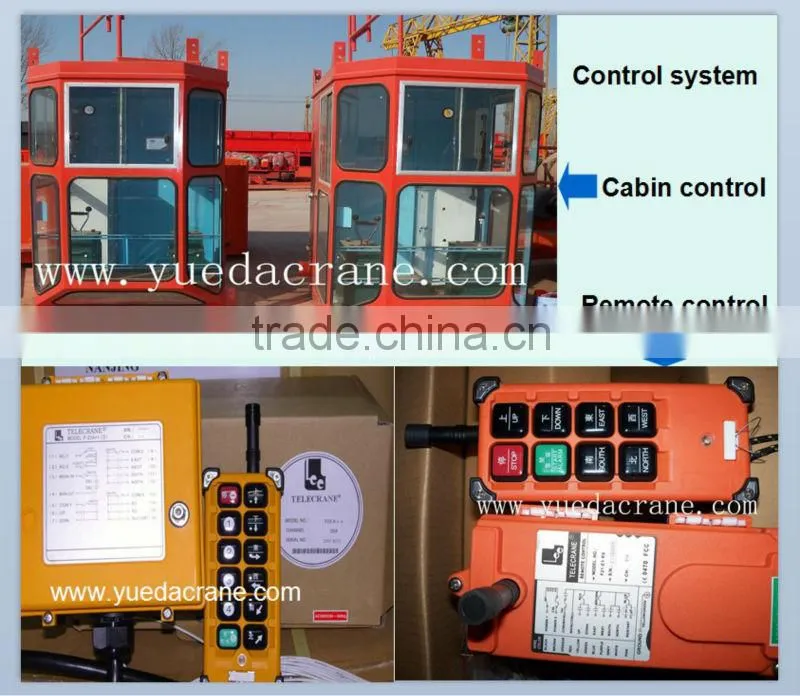 QD model 5~550t double girder eot bridge crane