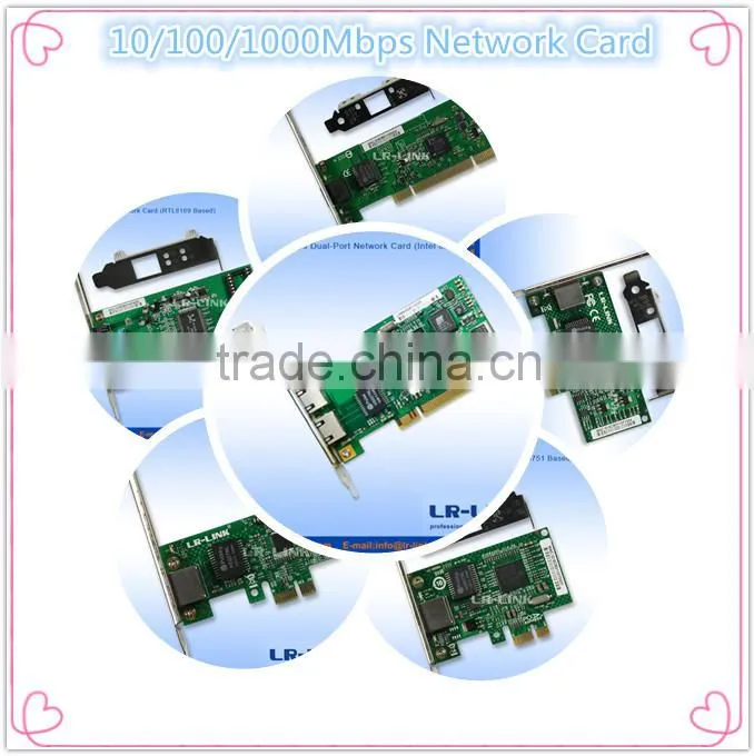 LR-LINK LREC6802BF-2SFP+ PCIe x8 Dual Port SFP+ Optical 10G Network Card Compatible Intel X520