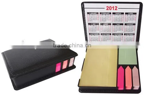 Customized logo design calendar memo pad
