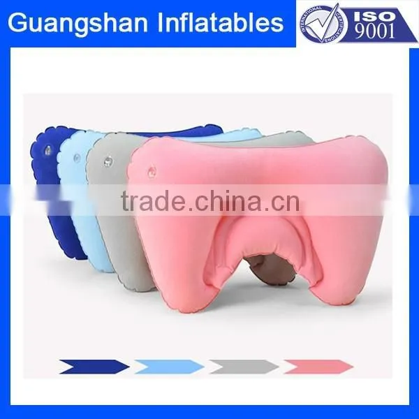 Flocked Foldable Inflatable Chaise Body Wedge Mattress