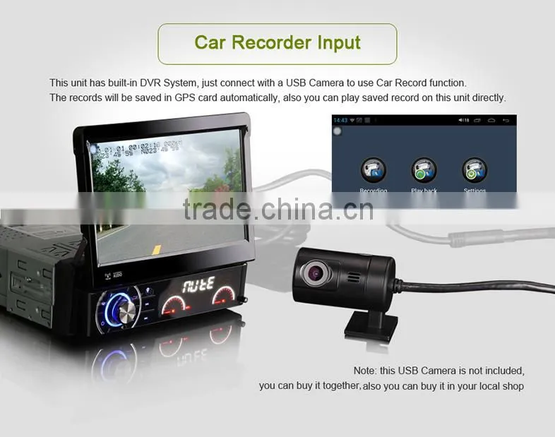 USB Car Record Camera for android car DVD player DVR-113