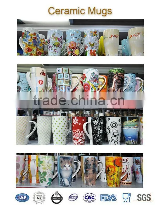nice decoration new bone china travel mug
