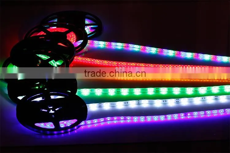 IP20 5050/3528 300smd RGB Colorful Rechangeable Flexible Led Strips Light Led Rigid Lights for Christmas
