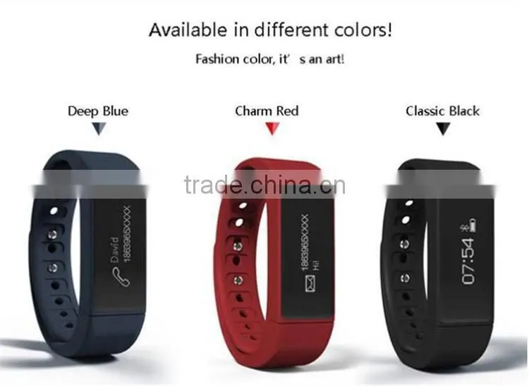 i5 plus smart bracelet Wireless charge Bluetooth smart