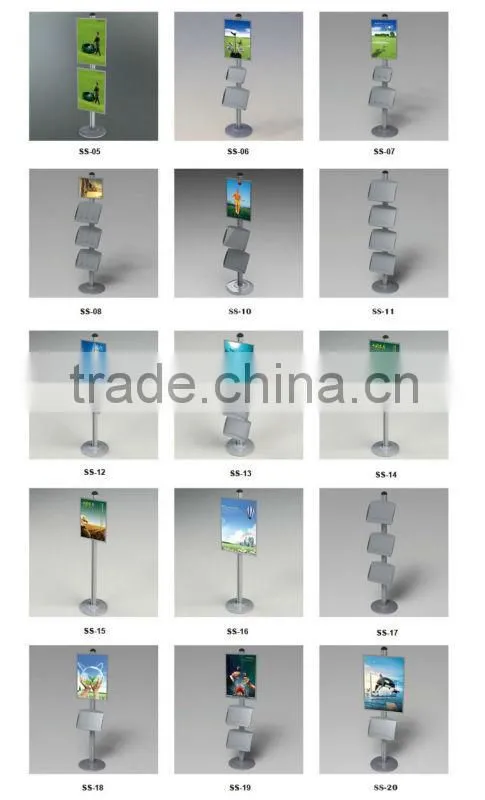 Multifunction literature holder stands