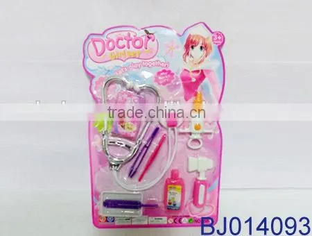 Happy kids toy high quality plastic nurse kit doctor medical kit