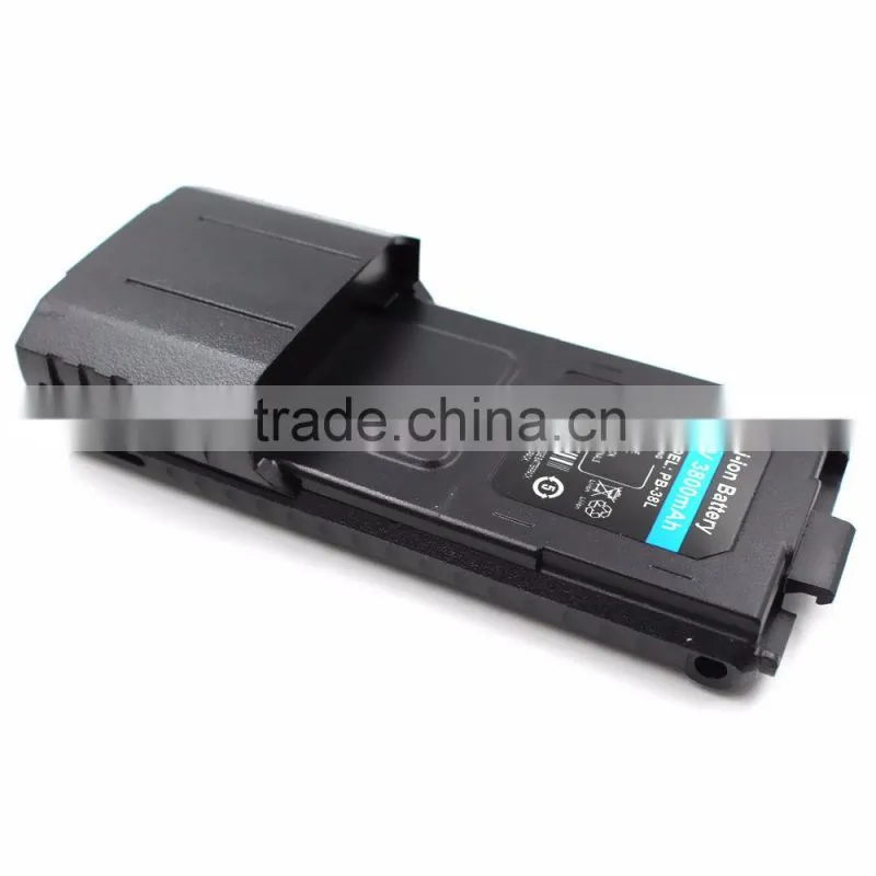 BaoFeng UV-5R 2 way radio replace Battery 3800mah 7.4V Li-ion BL-5L Black