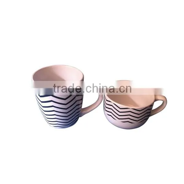 cheap stoneware print mug