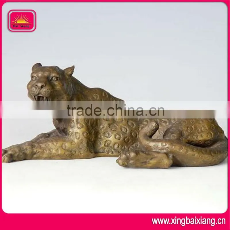 metal garden decoration figurine tiger sculptures and statues