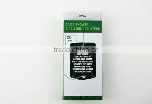 outdoor emergency neccessity portable camping shower bag