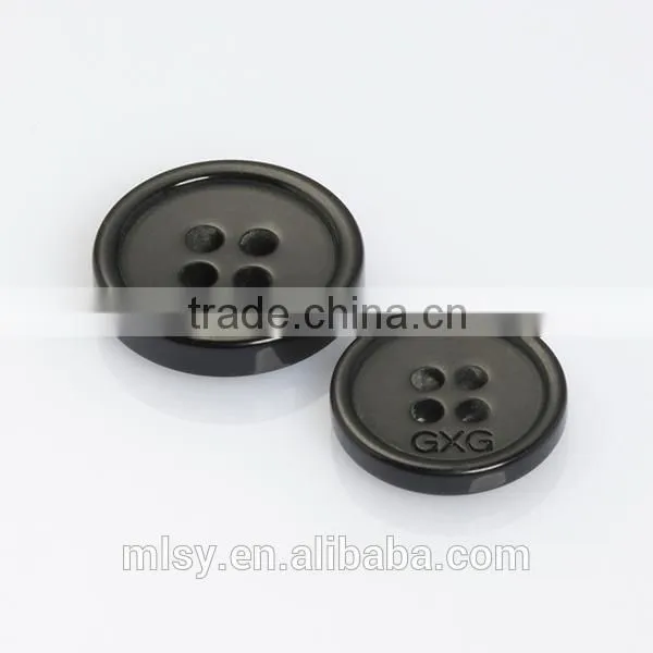 Custom metal sewing buttons large sewing buttons four holes button