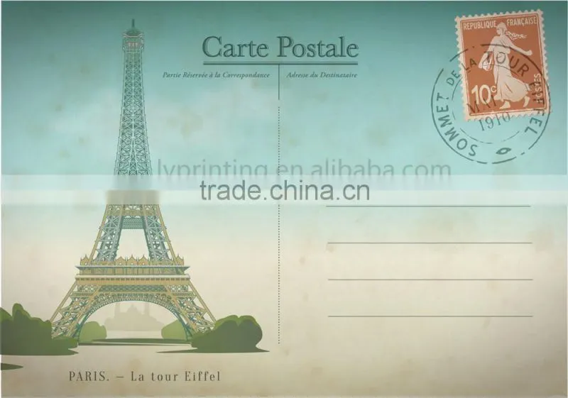 Cheap customized 2016 postcard printing