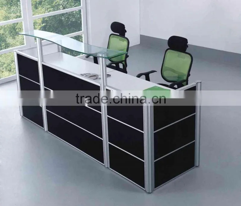 Durable used reception counter standard cashier table