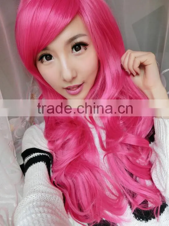 2015 New Arrival Hot sale cheap synthetic long hair wigs
