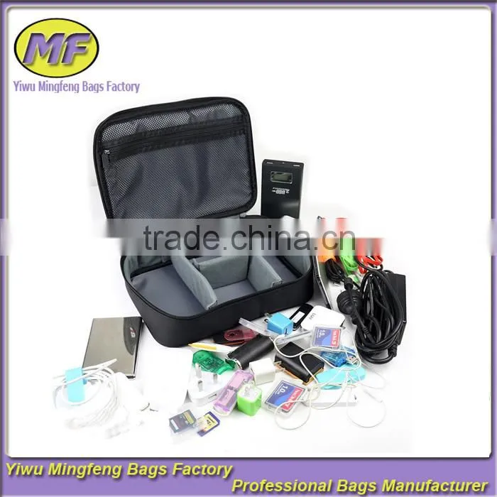 Waterproof L size Portable Electronic Accessories Travel Organizer Case