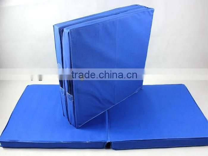 Thick Folding Personal Exercise Mat with Carry Handle