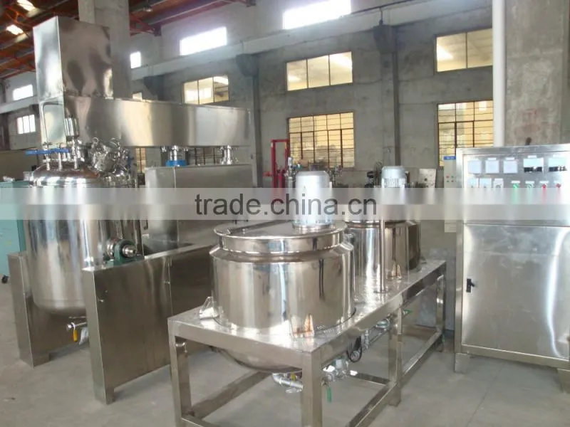 suppository vacumm emulsifying machine