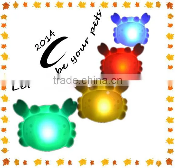 battery operated color changing flower shape led night light for home decoration